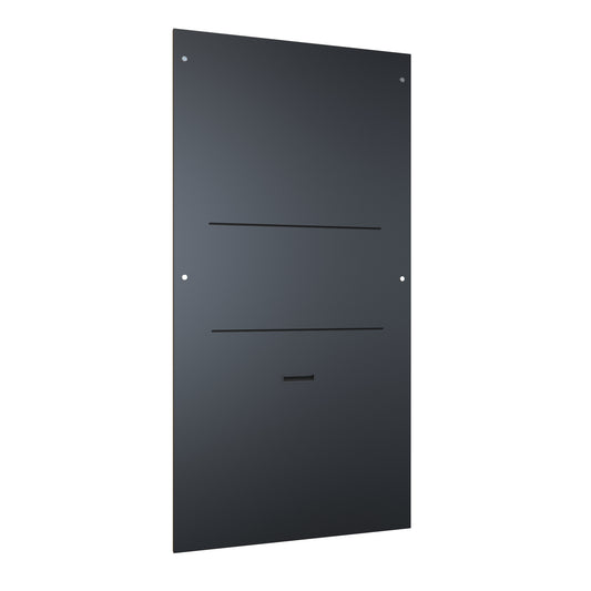 Hammond C4SP7742SBK1 Solid Side Panels, C4 Series, Pair, for 44U with 42.00"/48.00" Depth, 16 ga. Steel, RAL 9005 Black.