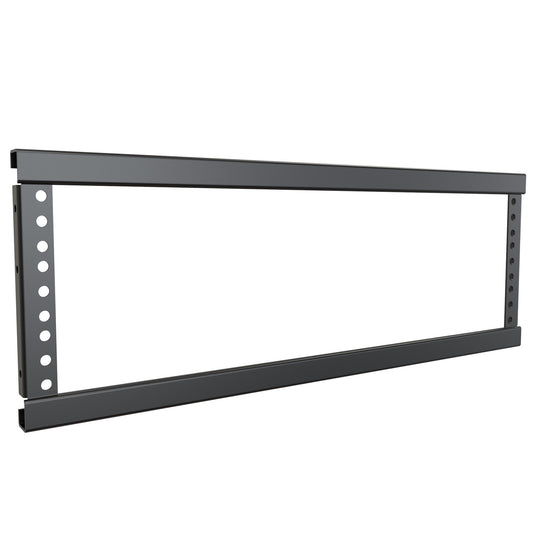Hammond CBA1975BK1 C2 Door Adapter Rack-Mount Kit, 7.00" H x 19.50" W x 0.75" D, 4U/3U Opening, 14 ga. Steel, RAL 9005 Black.