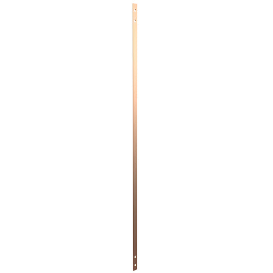 Hammond CBB35 C2 Ground Busbar, 20U, 35.00" H x 0.63" W x 0.13" T, Full-Length Copper Strip, Hardware Included.