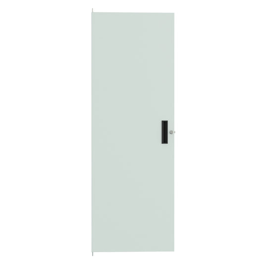 Hammond CDF1956SLG1 C2 Solid Cabinet Door, 32U, 56.00" H, Quarter-Turn Lock and Handle, 16 ga. Steel, RAL 7035 Light Gray.