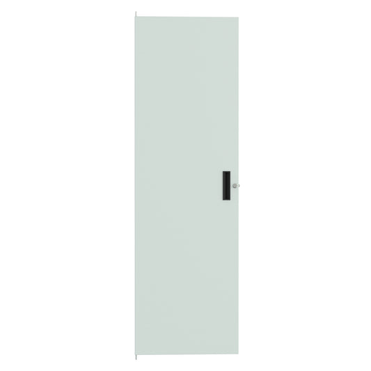 Hammond CDF1963SLG1 C2 Solid Cabinet Door, 36U, 63.00" H, Quarter-Turn Lock and Handle, 16 ga. Steel, RAL 7035 Light Gray.