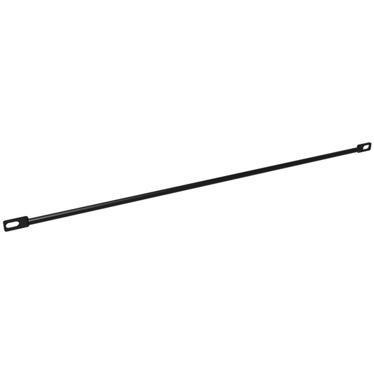 Hammond CLB190BK 10-Pack Cable Lacing Bars, 19" Rack Mount, 0" Offset, Steel, Black Powder Coat.