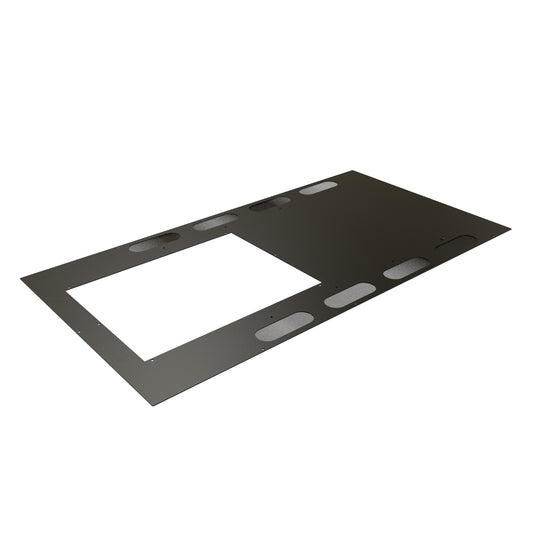 Hammond CLC8T48BK CLC Series 8-Tenant Colocation Server Cabinet, 5U per Compartment, 83.02" H x 24" W x 48" D, Black.