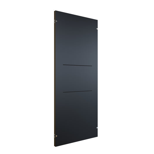 Hammond CLCSP36BK CLC Series Solid Side Panel for 36" Deep Colocation Cabinets, 16 ga. Steel, Black Powder Coat.