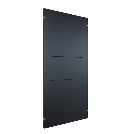 Hammond CLCSP42BK CLC Series Solid Side Panel for 42" Deep Colocation Cabinets, 16 ga. Steel, Black Powder Coat.