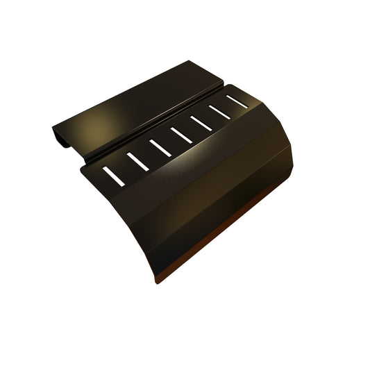 Hammond CLE6CR Cable Ladder Corner Radius Kit for 6" Ladder Rack, Steel, Black Finish, Mounting Hardware Included.