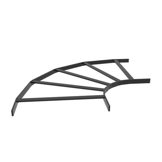Hammond CLEH24BK Horizontal 90° Cable Ladder Elbow, 24" W x 1.50" H, 16 ga. Steel, Black Powder Coat.