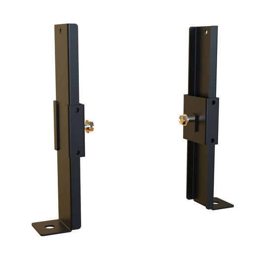 Hammond CLFMB Cable Ladder Floor-Mount Bracket Kit, Steel, Black Finish, Mounting Hardware Included.