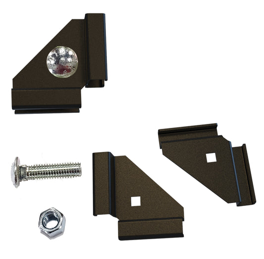 Hammond CLJSKBK Cable Ladder Junction Splice Kit, Steel, Black Finish, Mounting Hardware Included.