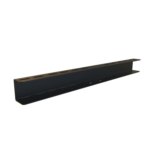 Hammond CLRAP Cable Ladder Rack Adapter Plate for 6"-18" Ladder, Steel, Black Finish, Mounting Hardware Included.