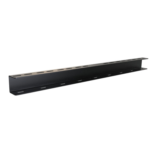 Hammond CLRAP24 Cable Ladder Rack Adapter Plate for 24" Ladder, Steel, Black Finish, Mounting Hardware Included.