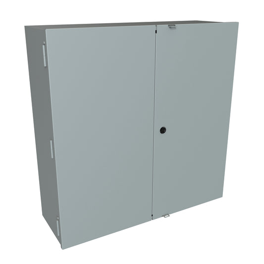Hammond CMC303010UG Type 1 Ug Metering 2 Door Cabinet - 30" x 30" x 10" - Steel/Gray