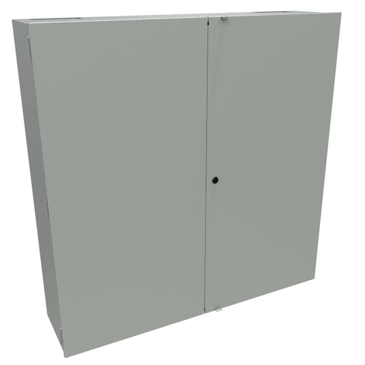 Hammond CMC484812 Type 1 Metering 2 Door Cabinet - 48" x 48" x 12" - Steel/Gray