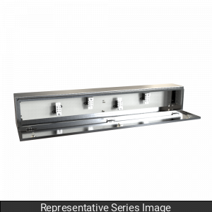 Hammond CN4ST4403SS N4X Stainless Steel Splitter Trough 48" x 10" x 6"