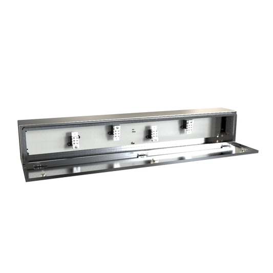 Hammond CN4ST4204SS N4X Stainless Steel Splitter Trough 48" x 8" x 6"