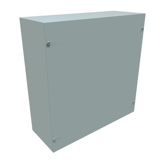 Hammond CS16166 Steel Junction Box N1 Screw Cover - 16" x 16" x 6" - Gray