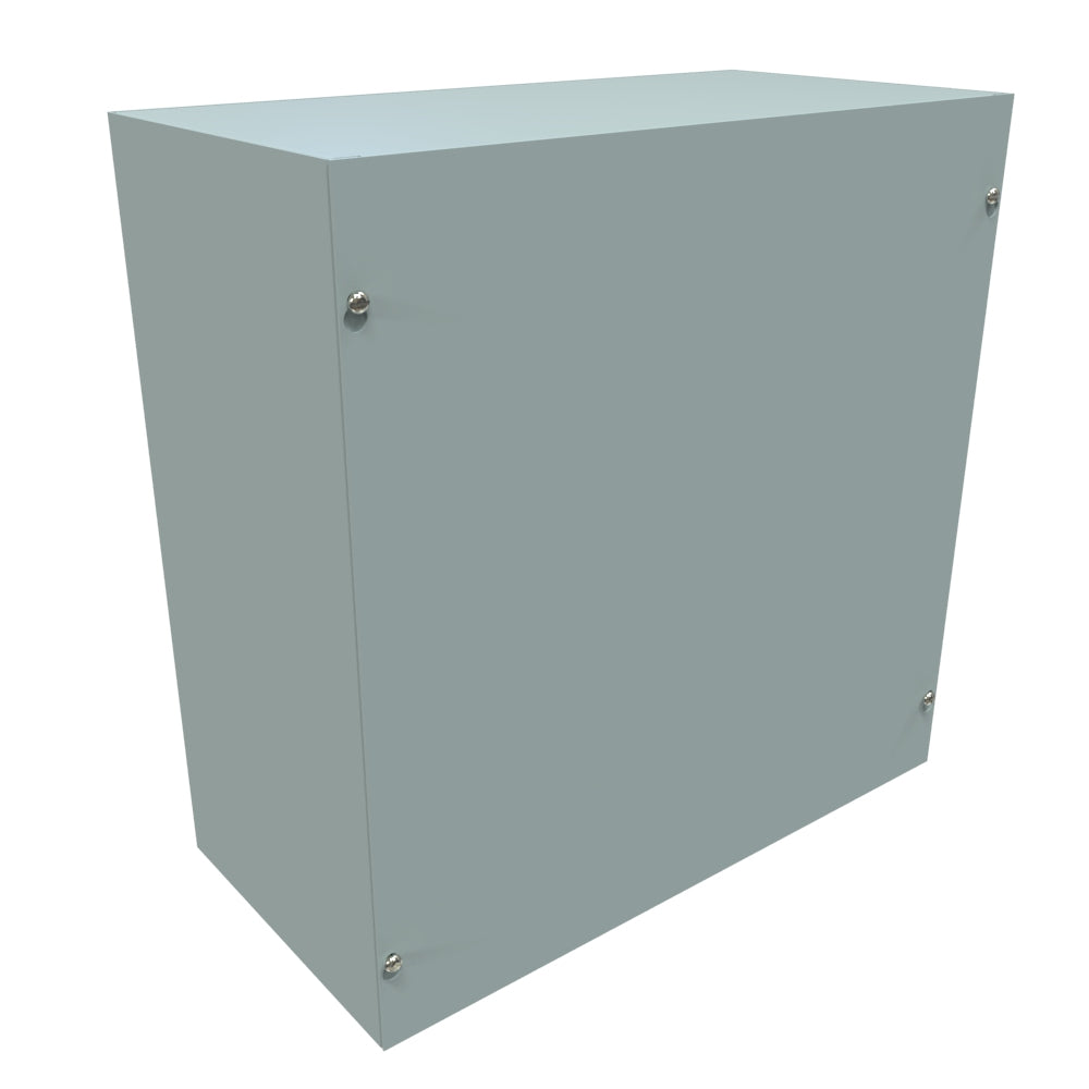 Hammond CS16168 Steel Junction Box N1 Screw Cover - 16" x 16" x 8" - Gray