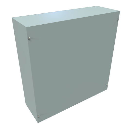 Hammond CS24248 Steel Junction Box N1 Screw Cover - 24" x 24" x 8" - Gray