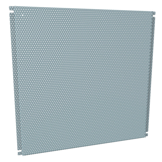 Hammond CS2424PP Perforated 16-Gauge Steel Mounting Panel, 22.40" H x 23.50" W, for 24" x 24" CS/CSKO/CHKO Enclosures, Gray.