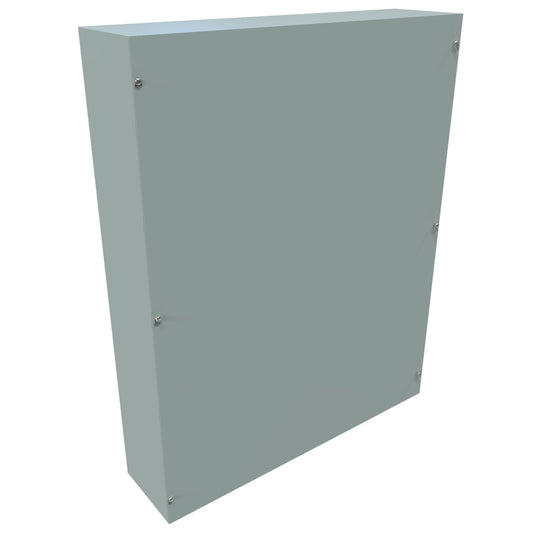 Hammond CS30246 Steel Junction Box N1 Screw Cover - 30" x 24" x 6" - Gray