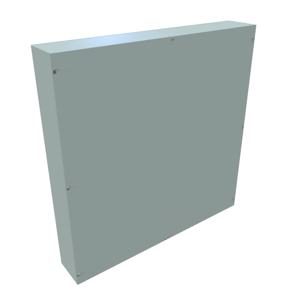 Hammond CS36366 Steel Junction Box N1 Screw Cover - 36" x 36" x 6" - Gray