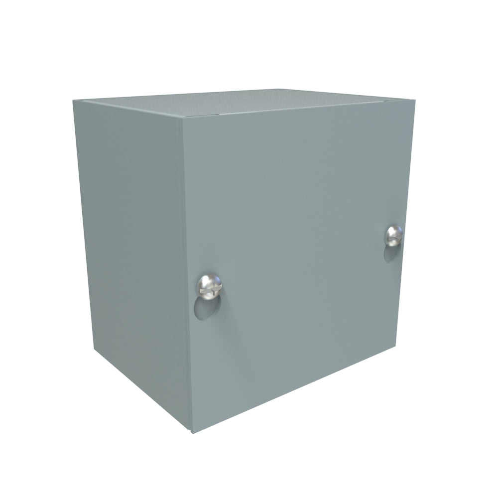 Hammond CS443 Steel Junction Box N1 Screw Cover - 4" x 4" x 3" - Gray