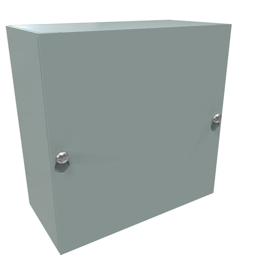 Hammond CS663 Steel Junction Box N1 Screw Cover - 6" x 6" x 3" - Gray