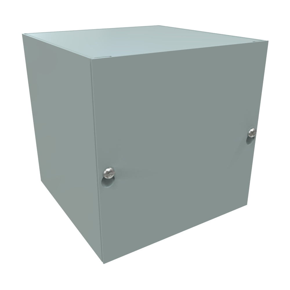 Hammond CS666 Steel Junction Box N1 Screw Cover - 6" x 6" x 6" - Gray