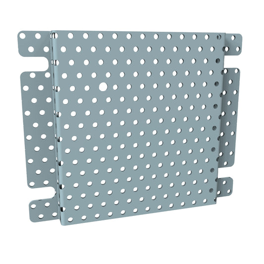 Hammond CS66PP Perforated 16-Gauge Steel Mounting Panel, 4.40" H x 5.50" W, for 6" x 6" CS/CSKO/CHKO Enclosures, Gray.