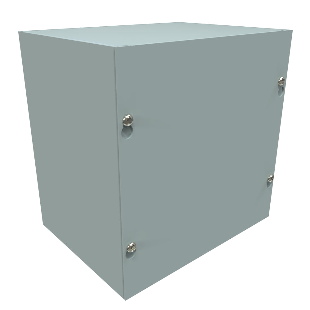 Hammond CS886 Steel Junction Box N1 Screw Cover - 8" x 8" x 6" - Gray