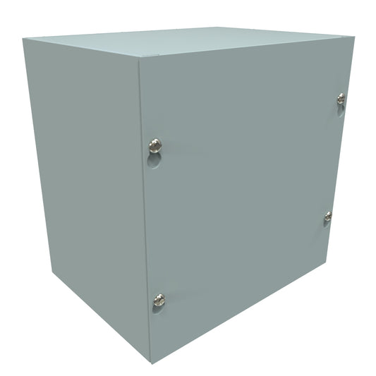 Hammond CS886 Steel Junction Box N1 Screw Cover - 8" x 8" x 6" - Gray