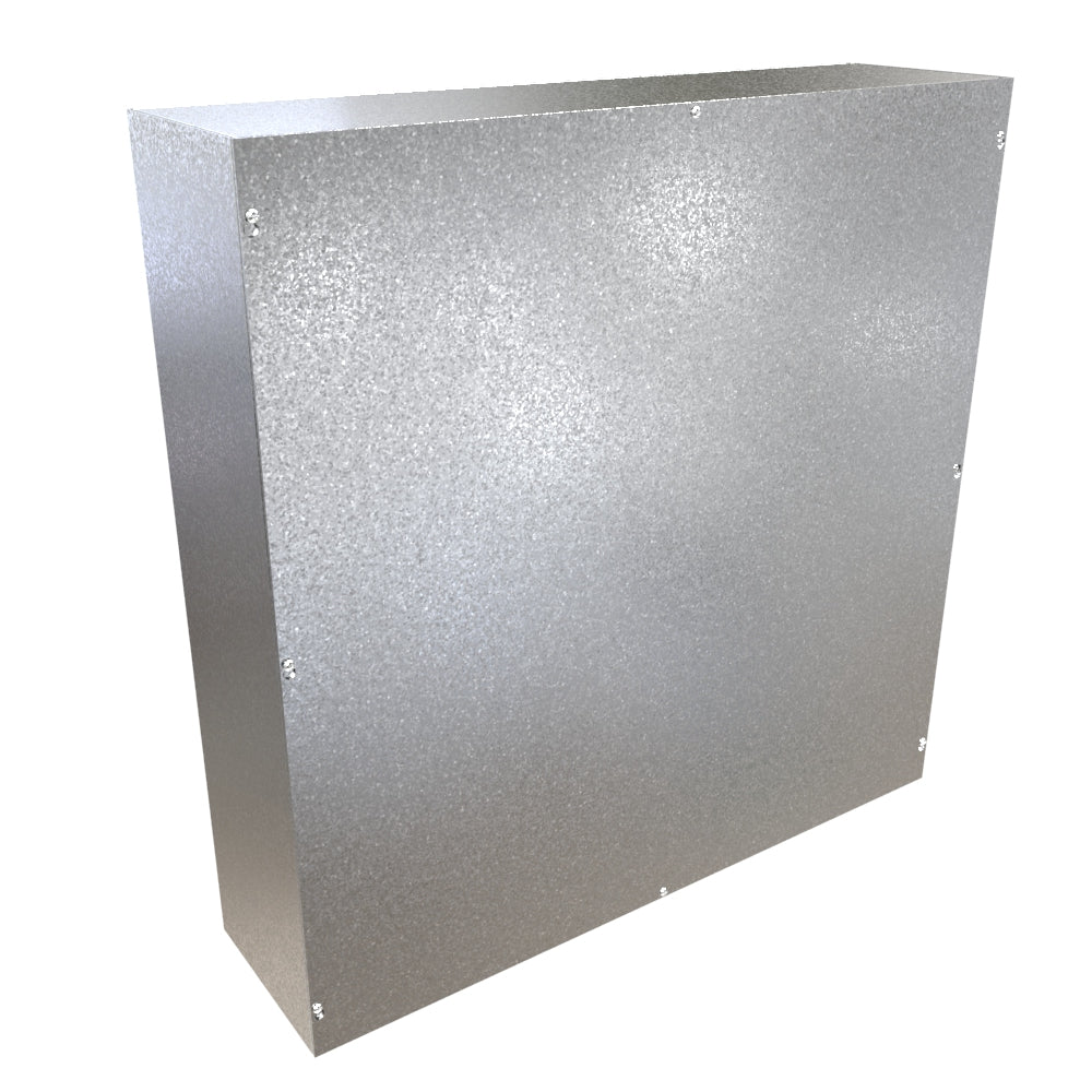 Hammond CSG30308 Galvanized Steel Junction Box N1 Screw Cover - 30" x 30" x 8"