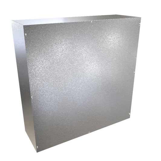 Hammond CSG363612 Galvanized Steel Junction Box N1 Screw Cover - 36" x 36" x 12"