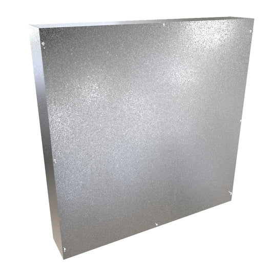 Hammond CSG36366 Galvanized Steel Junction Box N1 Screw Cover - 36" x 36" x 6"
