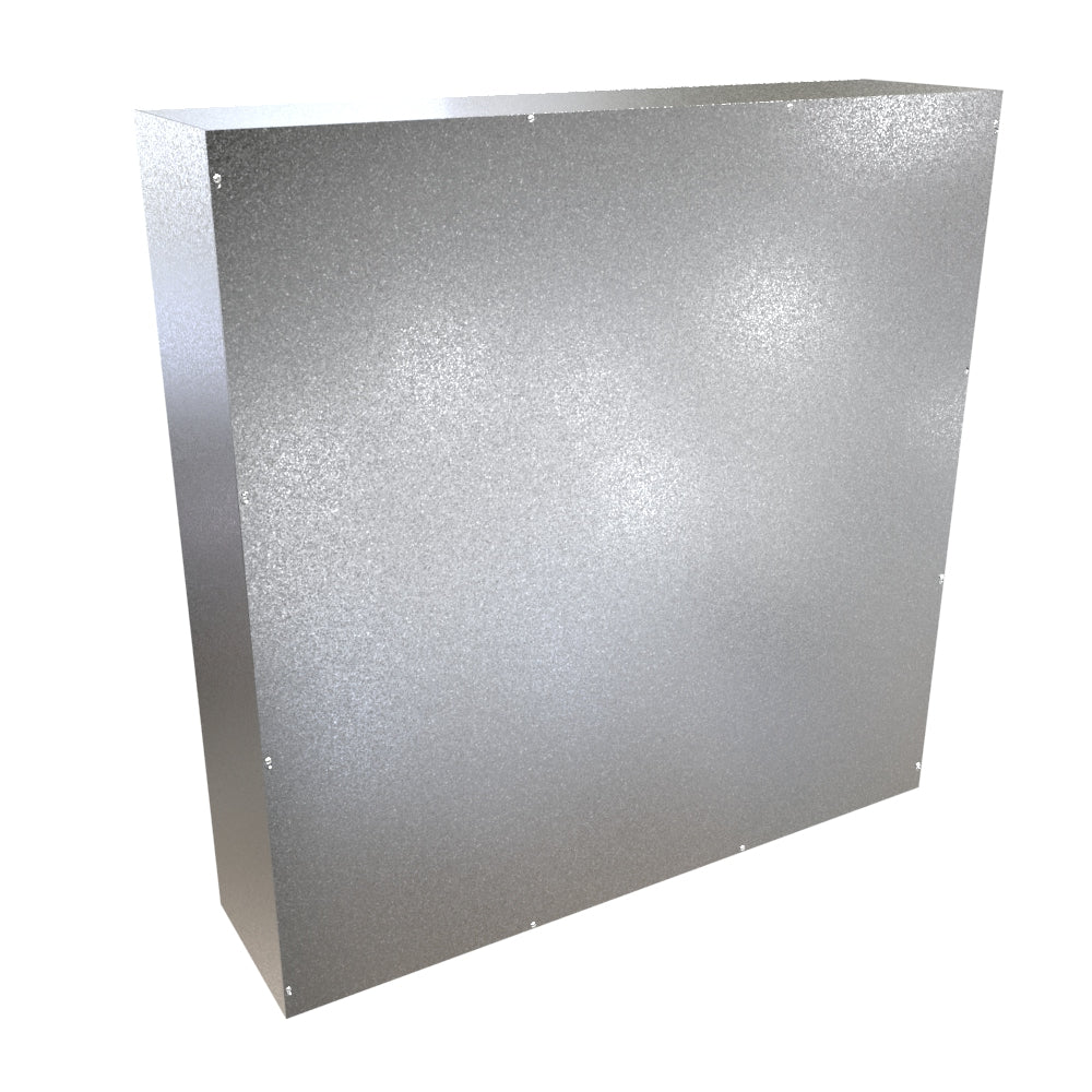 Hammond CSG484812 Galvanized Steel Junction Box N1 Screw Cover - 48" x 48" x 12"