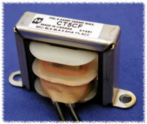 Hammond CT5CF Current Transformer, Small Current, Chassis Mount, Ratio 1000:1, CT5 Series
