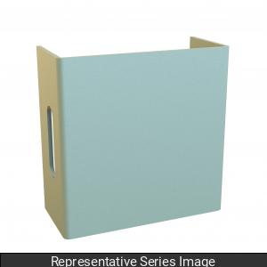 Hammond CWCP10GNK Closing Plate for 10" x 10" Type 1 Wireway, Without Knockouts, Unpainted Galvanized Steel.