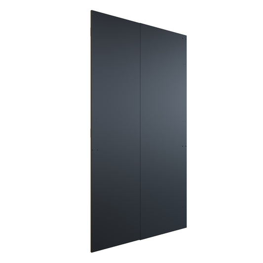 Hammond DC4R4448SP Solid Side Panel for DC4R 44U Rack, Fits 32-48" Adjustable or 42" Fixed Depth, Steel, RAL 9005 Black.