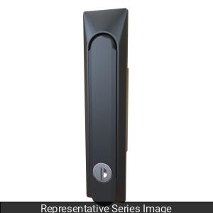 Hammond CDQTRS C2/C4 Slotted Quarter-Turn Replacement Latch for Side Panels and Doors, Field-Installable.