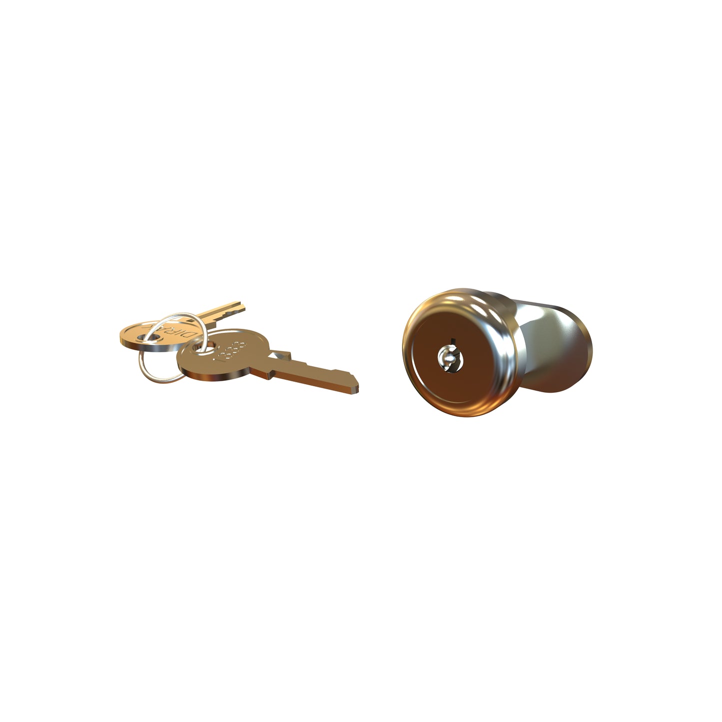 Hammond DLRKHWM HWM Door Lock Replacement Kit, Draw-Latch with 2 Keys, for HWM Cabinets.