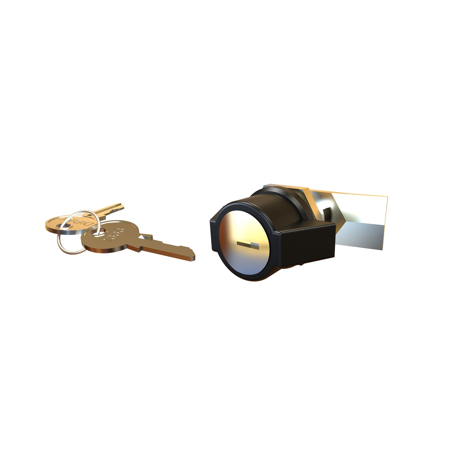 Hammond DLRKRCSC RCSC Door Lock Replacement Kit, Quarter-Turn Latch with 2 Keys, for RCSC Cabinets.