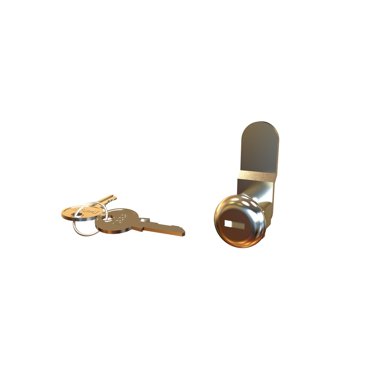 Hammond DLRKSDC SDC Door Lock Replacement Kit, Quarter-Turn Latch with 2 Keys, for SDC Cabinets.