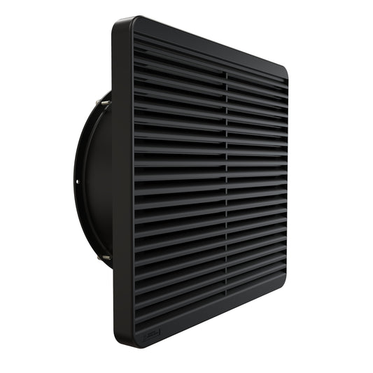 Hammond DNFF254BK115 254 mm Filter Fan Kit, 550 CFM, 115V, Black, with 24" Cord.