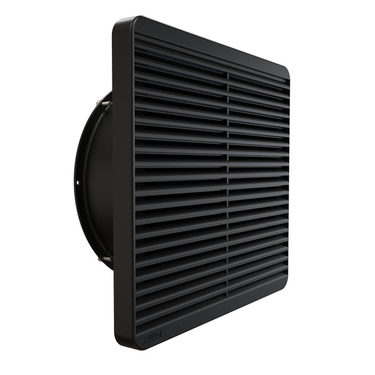 Hammond DNFF254BK230 254 mm Filter Fan Kit, 550 CFM, 230V, Black, with 24" Cord.