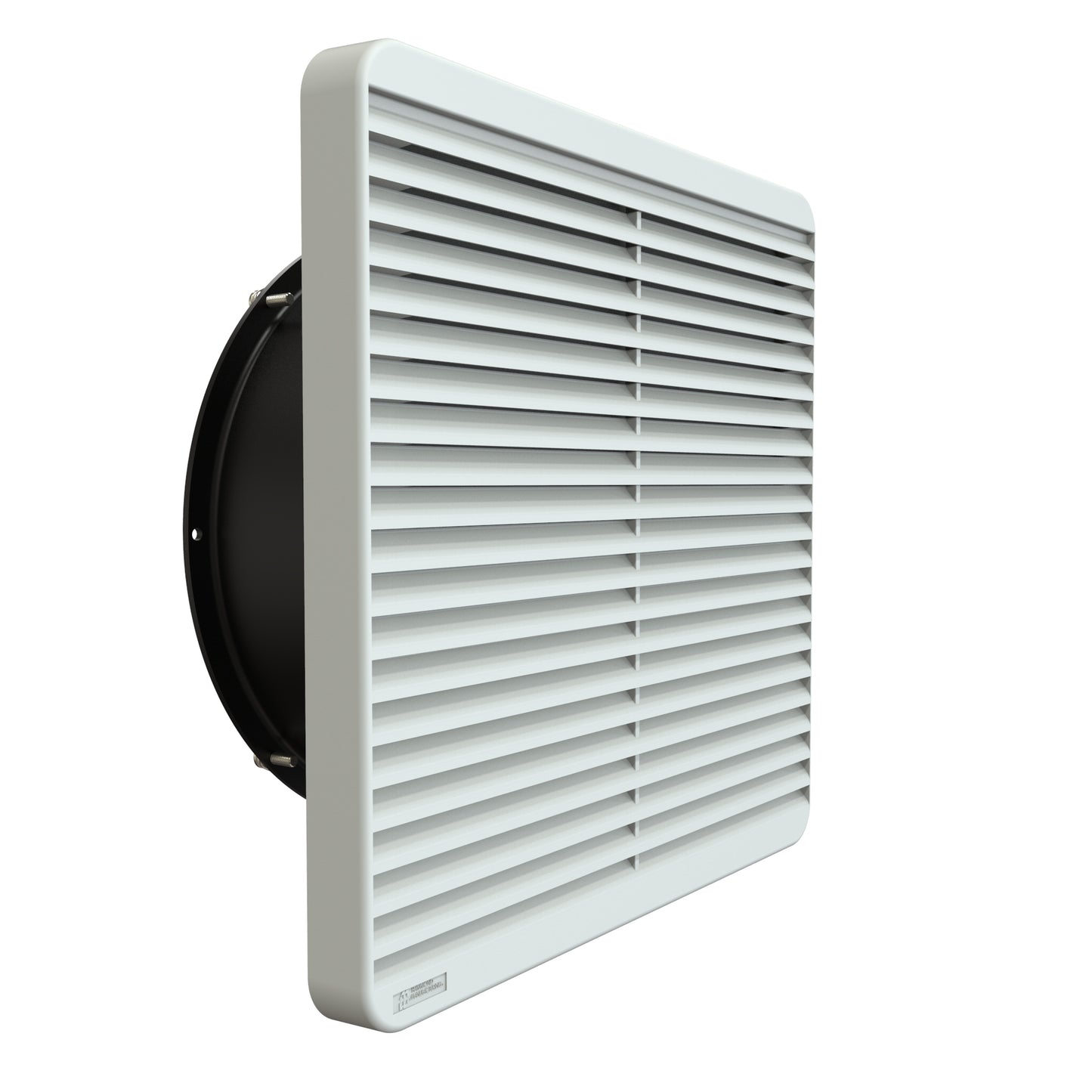 Hammond DNFF254LG115 254 mm Filter Fan Kit, 550 CFM, 115V, RAL 7035 Light Gray, with 24" Cord.