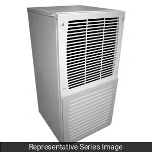 Hammond DTS3041A115LG Indoor Side-Mount Air Conditioner, 2,610 BTU/h, 115V, NEMA 12/IP54, RAL 7035 Light Gray.