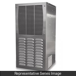 Hammond DTS3081A460N4SS Outdoor Side-Mount Air Conditioner, 2,382 BTU/h, 460V, NEMA 4X/IP56, #4 304 Stainless Steel.