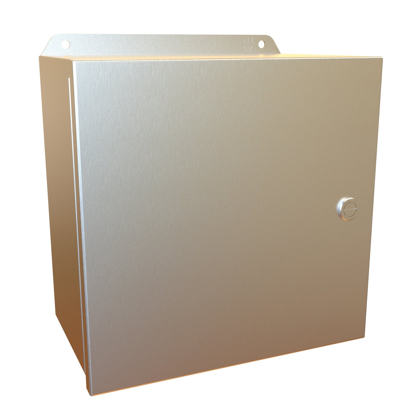 Hammond EJ10106S16 Eclipse Junior N4X Junction Box with Continuous Hinge Door - 10" x 10" x 6" - 316 Stainless Steel