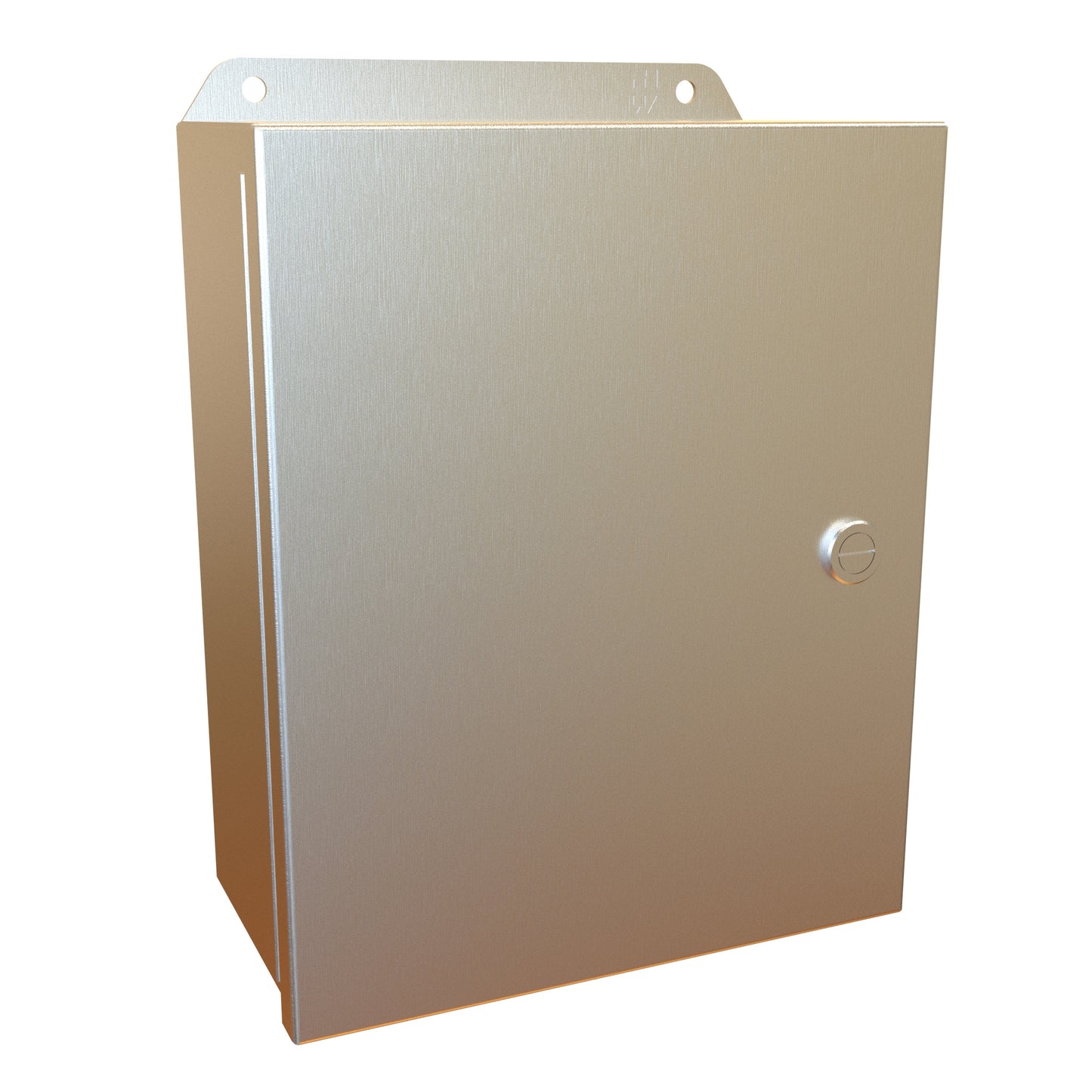 Hammond EJ1084SS Eclipse Junior N4X Junction Box with Continuous Hinge Door - 10" x 8" x 4" - 304 Stainless Steel