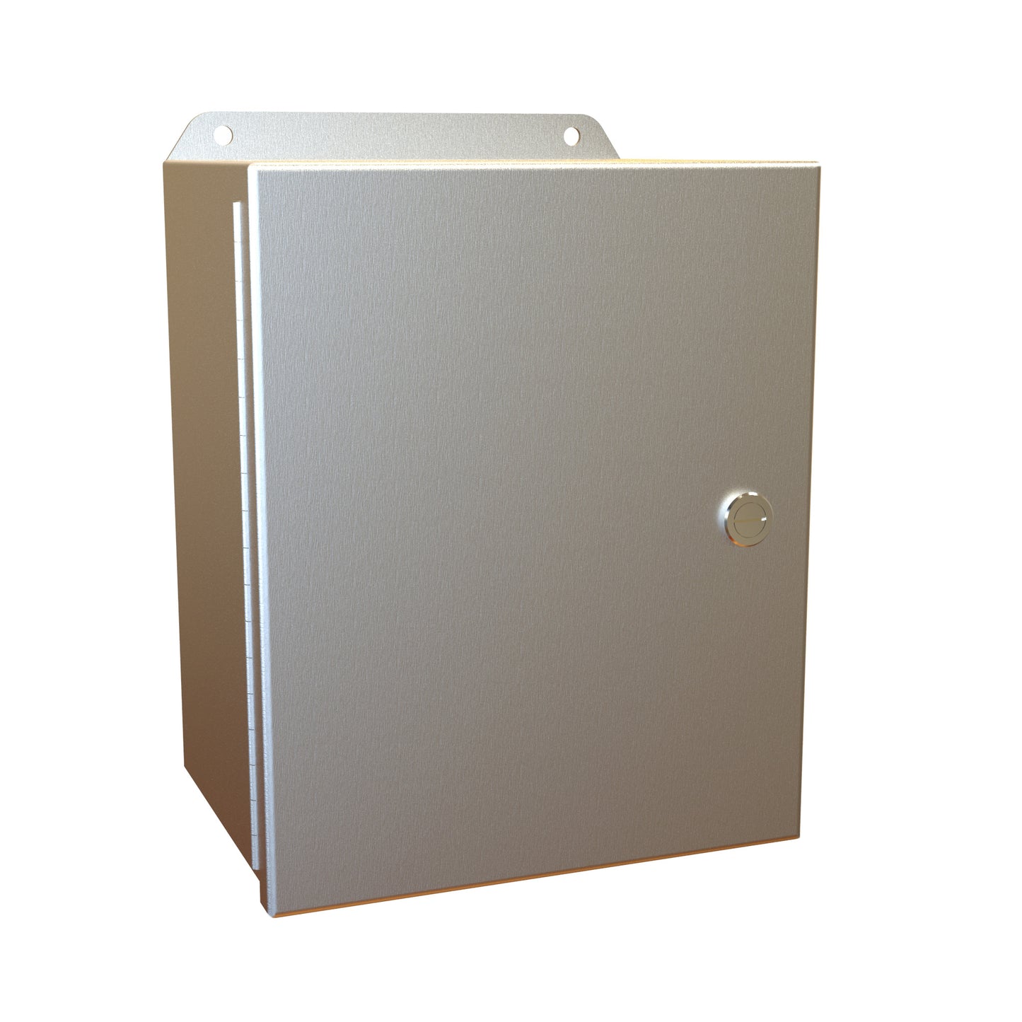 Hammond EJ1086AL Eclipse Junior N4X Junction Box with Continuous Hinge Door - 10" x 8" x 6" - Aluminum